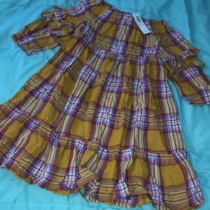 Old navy 5t yellow and pink dress.